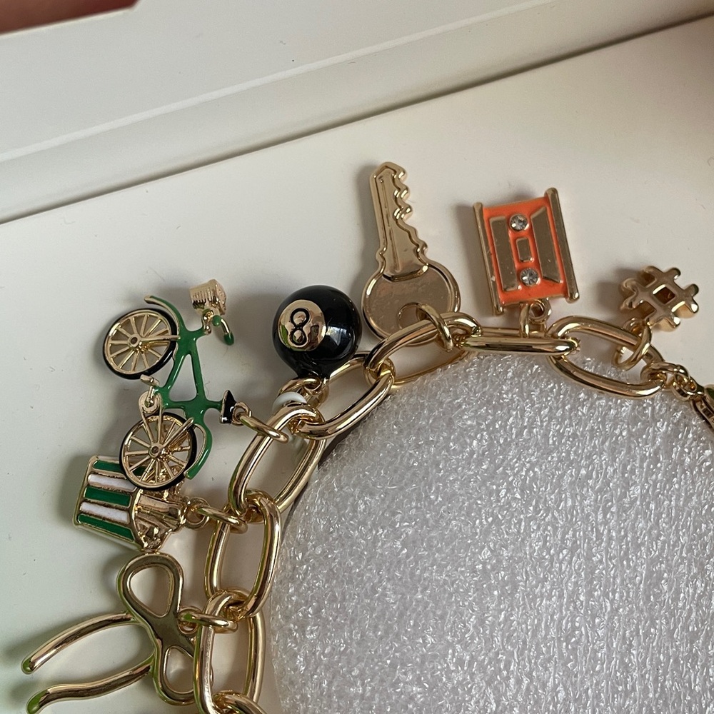 Kate Spate New York x Target Gold Charm Bracelet - Picture 4 of 11